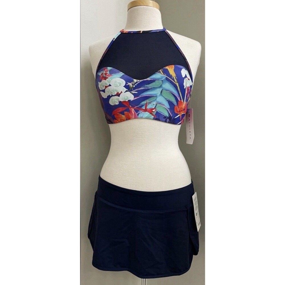NWT's Athleta Lucia Mesh Bikini Set Size Medium